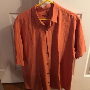 Tommy Bahama Orange Dress Shirt